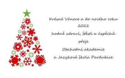 Přejeme vám krásné Vánoce a šťastný nový rok 2022