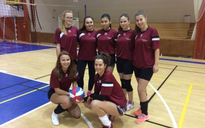 Dívky z OA Pardubice získaly 2. místo ve volejbale