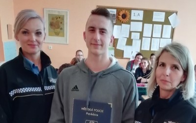 Poděkování Městské policie Pardubice