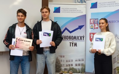 Tým 4. A zabodoval v soutěži Ekonomický tým 2025