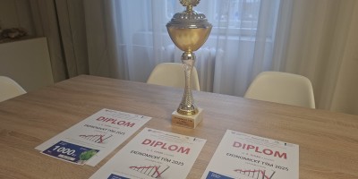 1. místo v celostátním finále Ekonomický tým 2025