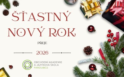 Krásné vánoční svátky a mnoho štěstí v roce 2026