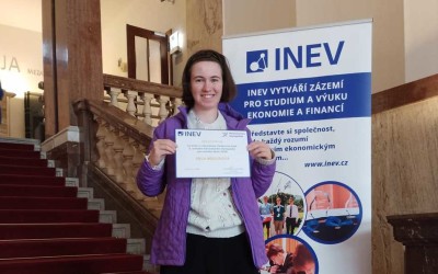 Naše absolventka mezi 50 nejlepšími mladými ekonomy České republiky